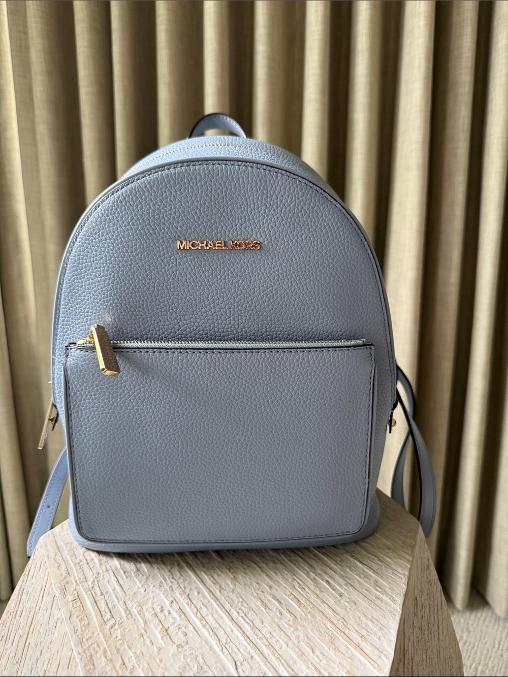 NWT Michael Kors “Adina” Leather Backpack